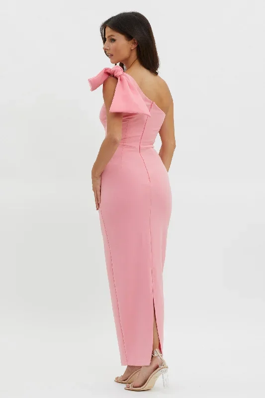 tiffany-one-shoulder-bow-maxi-dress-pink