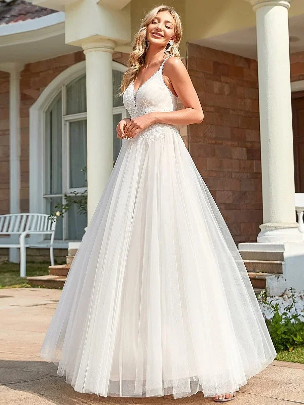 tulle-floral-spaghetti-strap-illusion-v-neck-a-line-wedding-dress-eh0124a