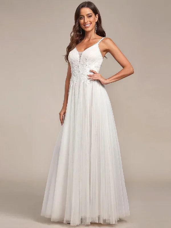 tulle-floral-spaghetti-strap-illusion-v-neck-a-line-wedding-dress-eh0124a