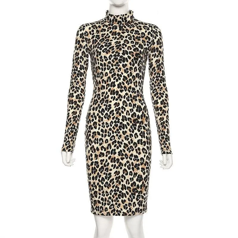 turtleneck-leapard-print-bodycon-dress-women-slim-fit-long-sleeve-dress-autumn-2019-knee-stretchy-vestiods-mujer