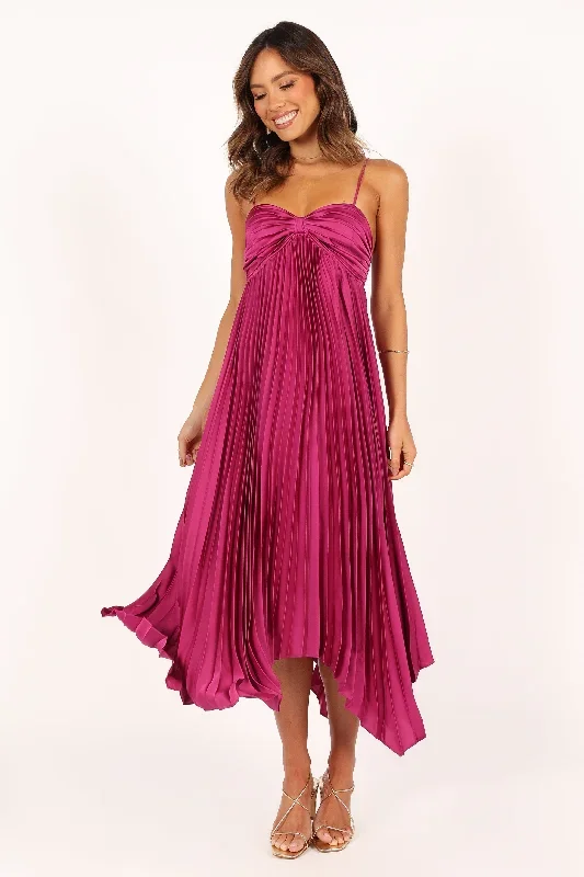 Vikki Dress - Magenta