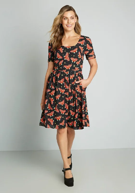 What's The Scoop A-Line Dress