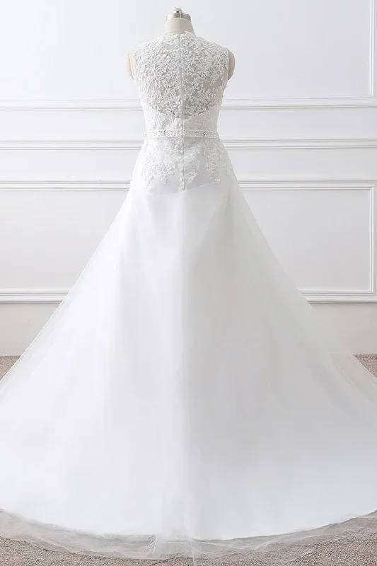 white-appliques-long-wedding-gowns