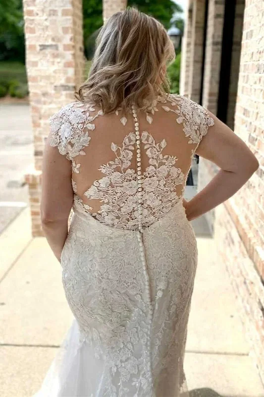 white-lace-sweetheart-sheer-back-mermaid-long-wedding-dress