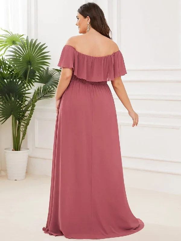 womens-a-line-off-shoulder-ruffle-thigh-split-bridesmaid-dress-ep00968