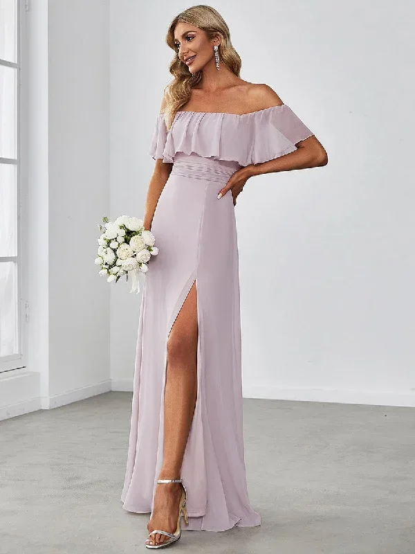 womens-a-line-off-shoulder-ruffle-thigh-split-bridesmaid-dress-ep00968