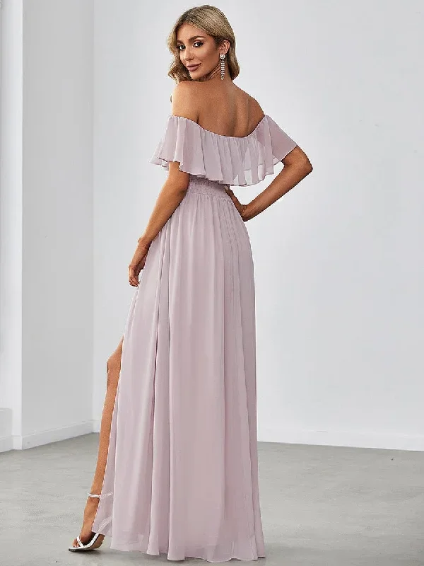 womens-a-line-off-shoulder-ruffle-thigh-split-bridesmaid-dress-ep00968