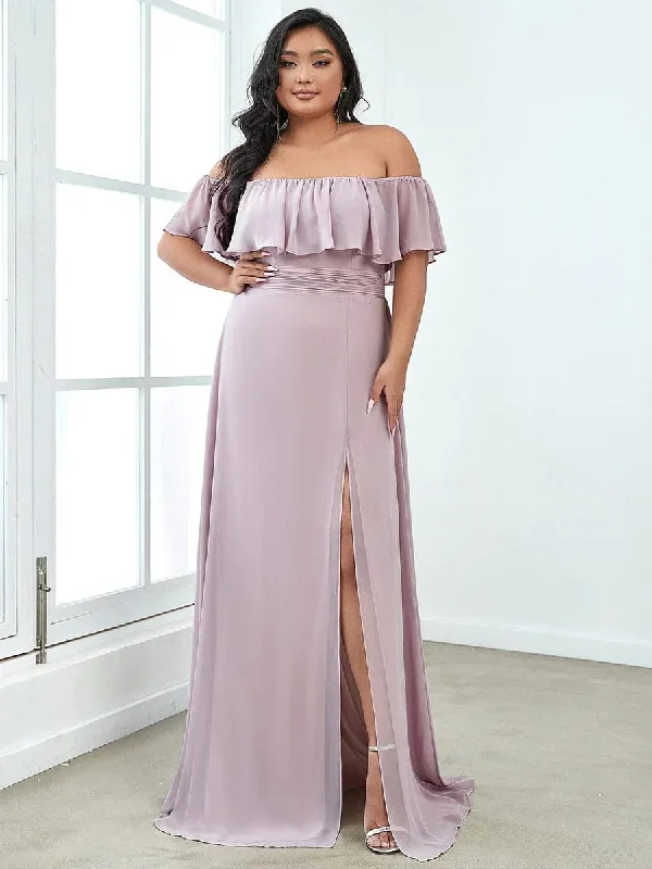 womens-a-line-off-shoulder-ruffle-thigh-split-bridesmaid-dress-ep00968