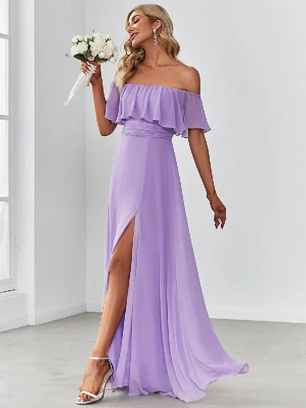 womens-a-line-off-shoulder-ruffle-thigh-split-bridesmaid-dress-ep00968