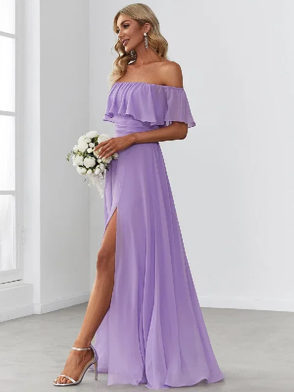 womens-a-line-off-shoulder-ruffle-thigh-split-bridesmaid-dress-ep00968