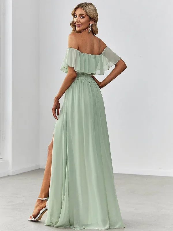 womens-a-line-off-shoulder-ruffle-thigh-split-bridesmaid-dress-ep00968