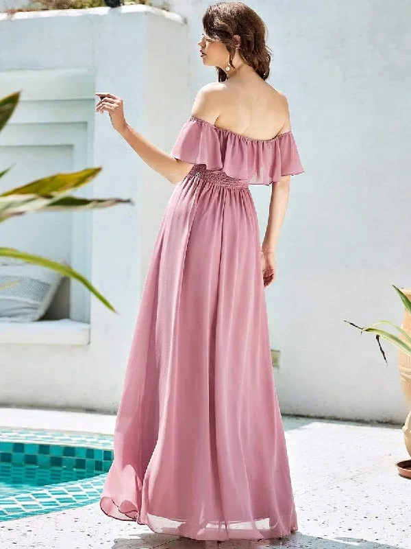 womens-a-line-off-shoulder-ruffle-thigh-split-bridesmaid-dress-ep00968