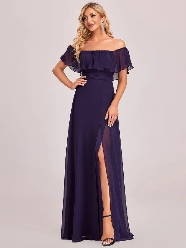 womens-a-line-off-shoulder-ruffle-thigh-split-bridesmaid-dress-ep00968