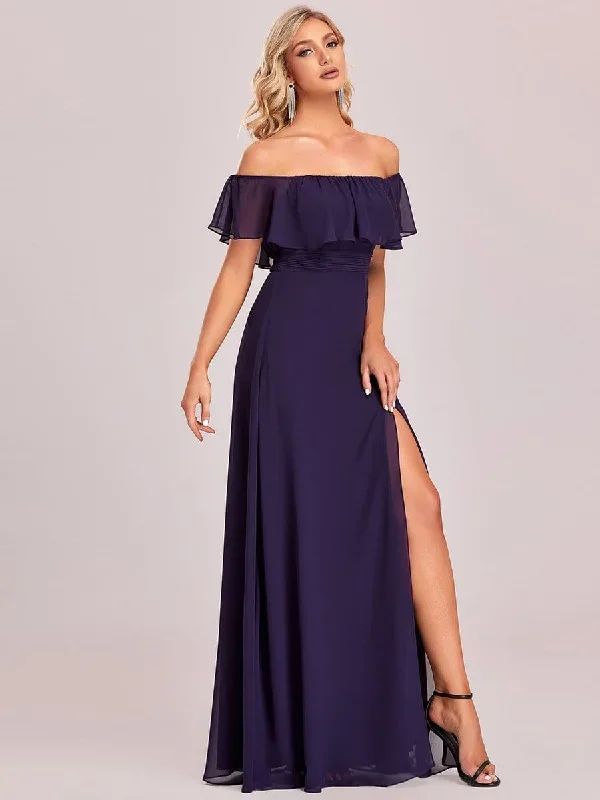 womens-a-line-off-shoulder-ruffle-thigh-split-bridesmaid-dress-ep00968