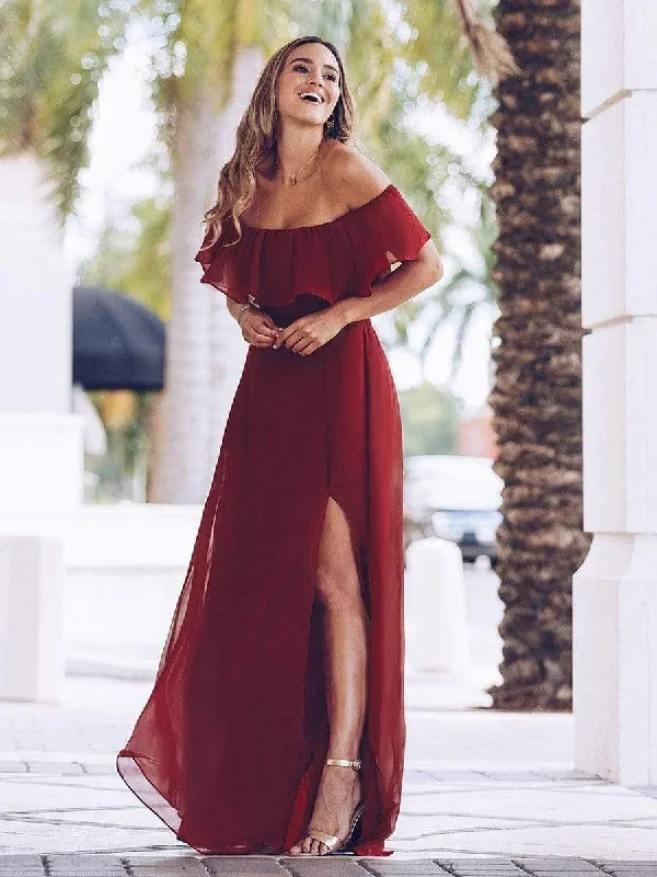 womens-a-line-off-shoulder-ruffle-thigh-split-bridesmaid-dress-ep00968